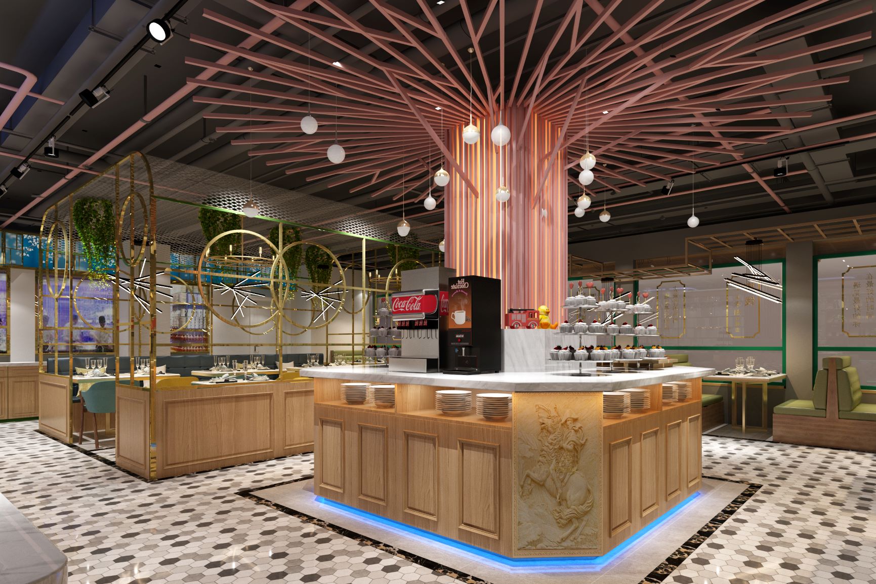 自助餐廳裝修設(shè)計(jì)注意這幾點(diǎn)，讓你客源不斷！