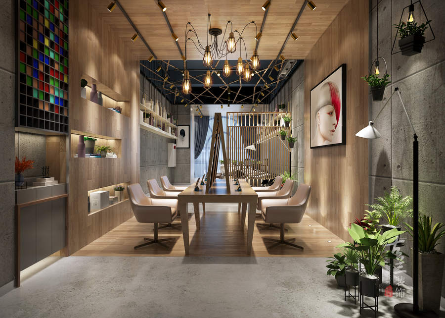 小型理發(fā)店怎么裝修設計？