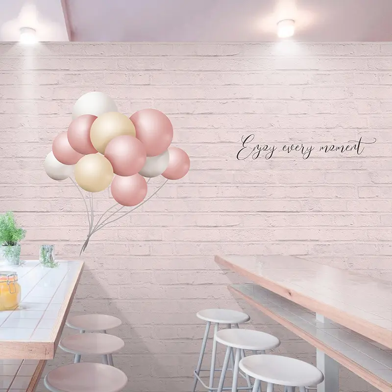 知道這些小妙招，店面壁紙花色隨意更換